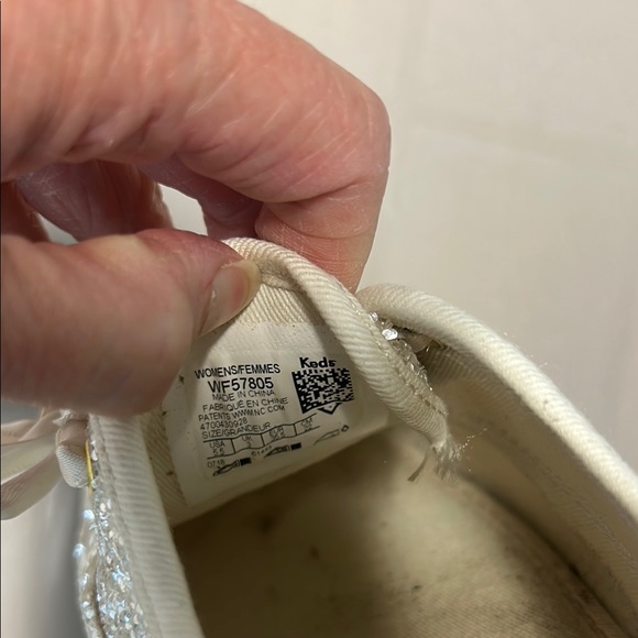 Keds for Kate Spade Silver Glitter Sneakers - Picture 16 of 16